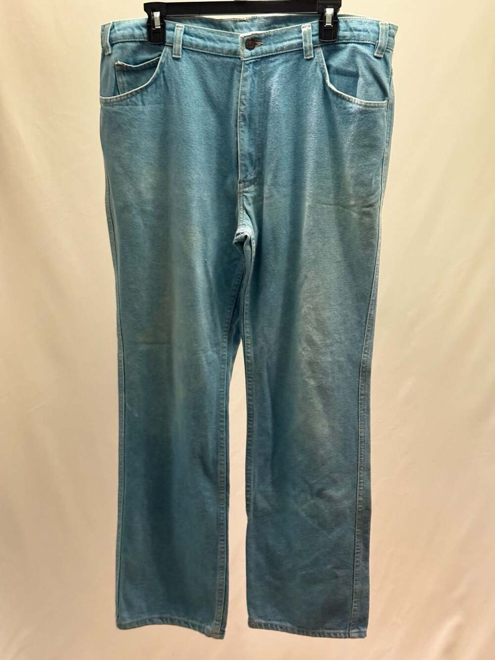 Vintage Levi's White Tab Light Wash Straight Leg Jeans W38 L32